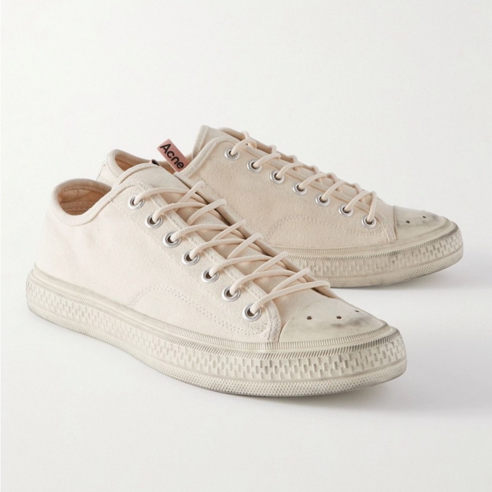 Acne Studios Women Canvas Low Top Sneakers size 39 / 9